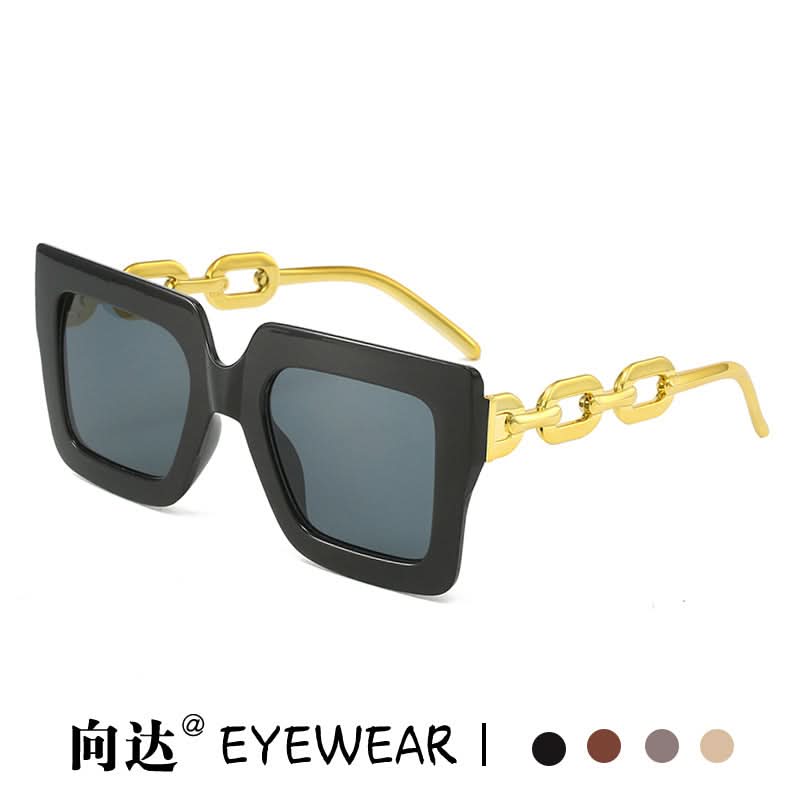 Oversized Square Sunglasses for Women – UV400 Protection