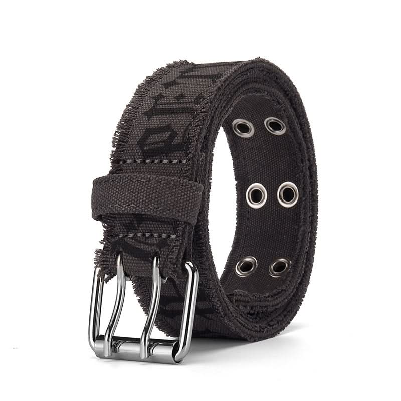 Men’s Canvas Belt with Pin Buckle