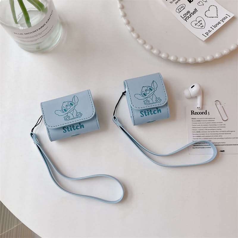 Leather Cartoon Case for AirPods Pro/3/4