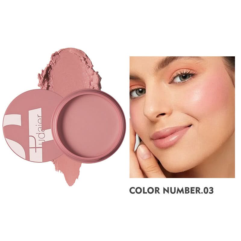 Pudaier Matte Blush Stick – Creamy, Blend Able Rouge for a Natural Flush