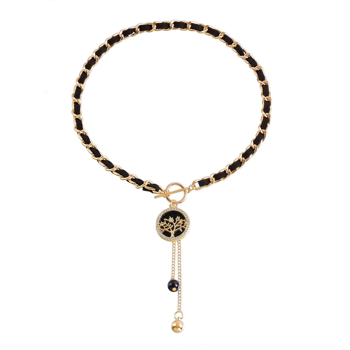 Velvet Heart Pendant Necklace for Women – Layered Clavicle Chain Jewelry