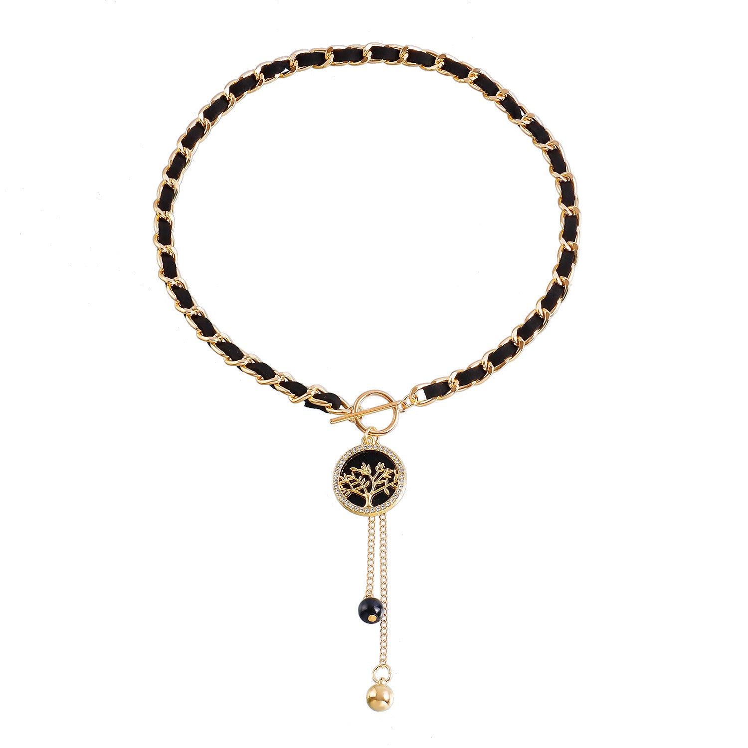 Velvet Heart Pendant Necklace for Women – Layered Clavicle Chain Jewelry