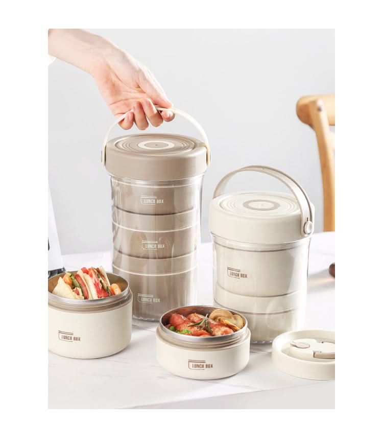 Insulated Lunch Box – Two/Three Layers Food Container