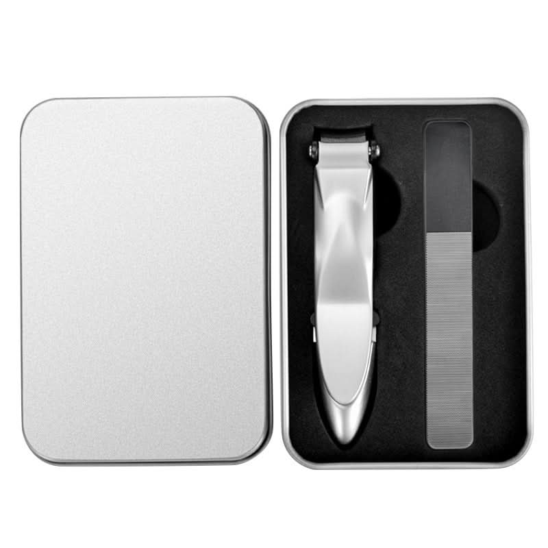 Anti-Splash Nail Clippers – Stainless Steel Manicure Tool