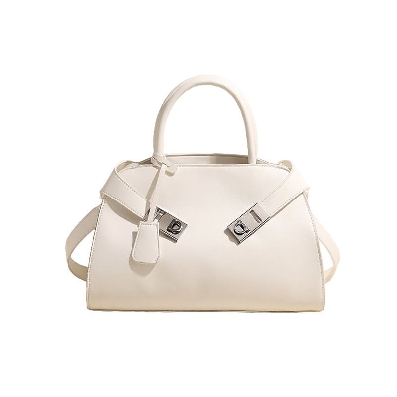 Kelly-Style Handbag for Women – Retro Small Square PU Shoulder Bag