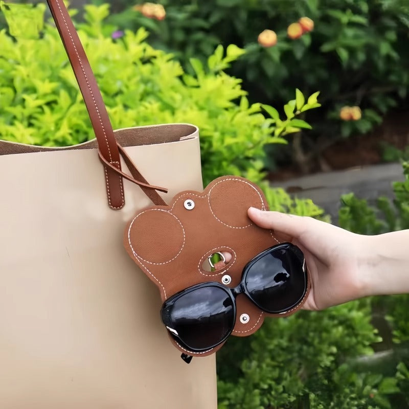 Leather Glasses Case – Portable & Protective Eyewear Holder