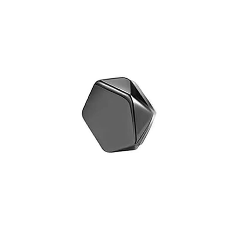 Men’s Hexagonal Magnetic Ear Clip – Non-Piercing Geometric Earrings