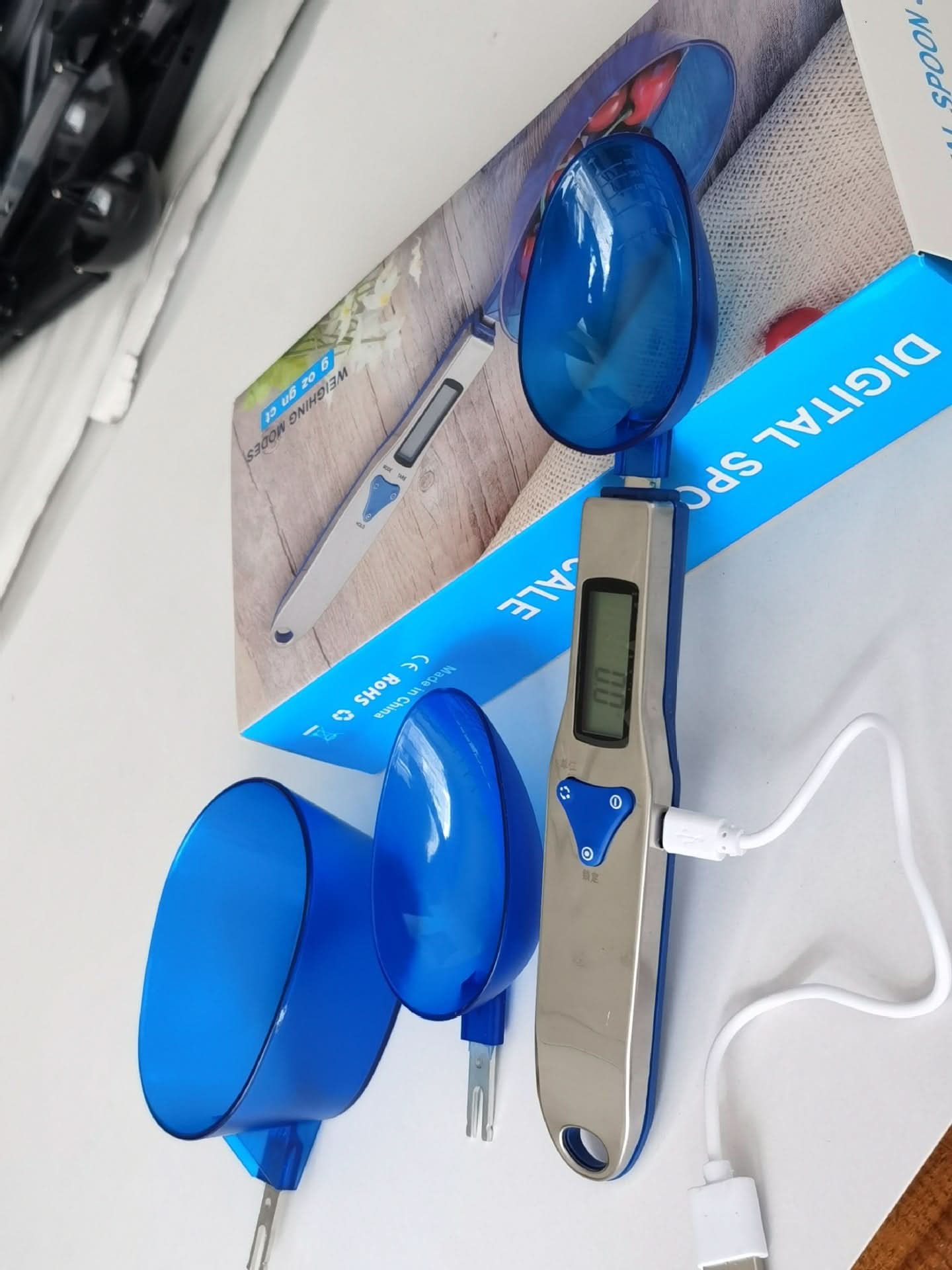 Stainless Steel Electronic Measuring Spoon, 500g