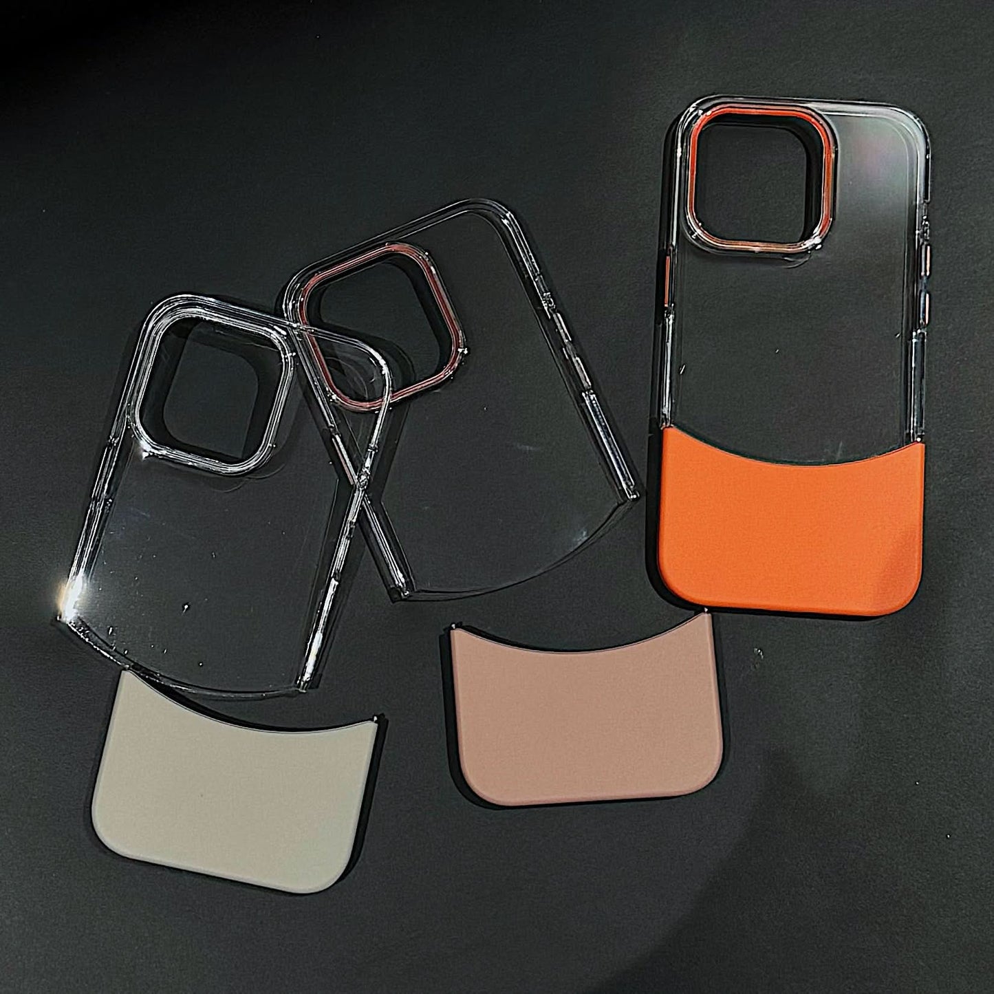 Transparent Shockproof PC iPhone Protective Case