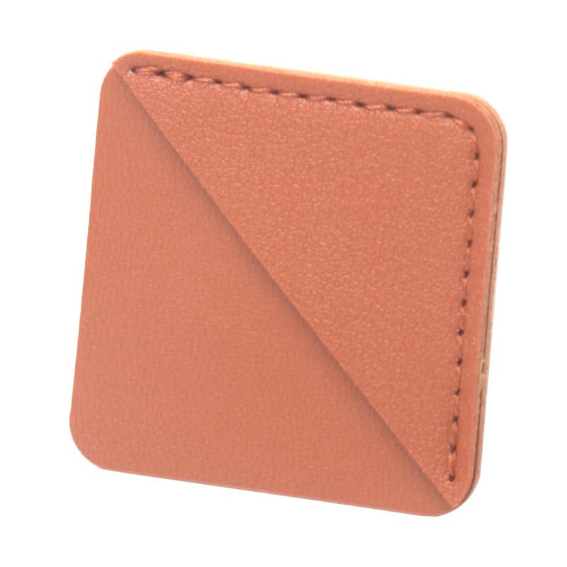 2-Pack Leather Diamond Bookmarks – PVC, Durable