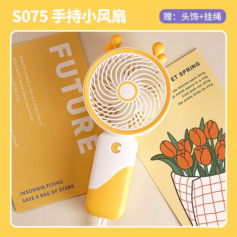 Mini USB Rechargeable Handheld Fan – Portable Desktop Cooling Gadget