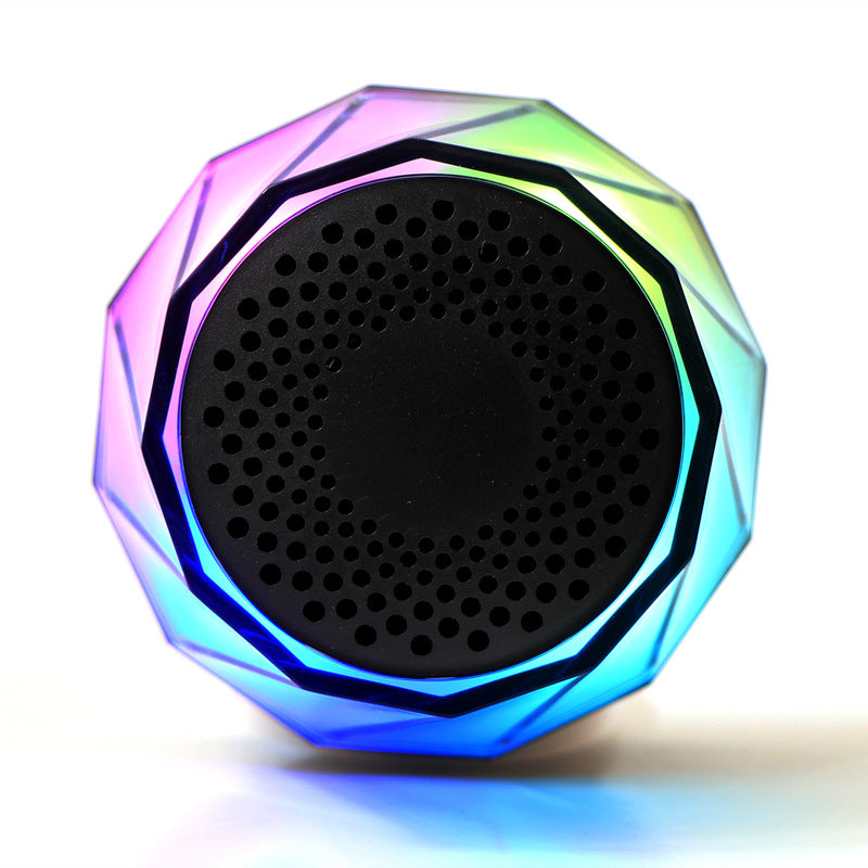 Magnetic Bluetooth Speaker – Portable RGB LED Light Wireless Mini Subwoofer