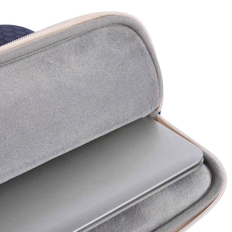 Waterproof Honeycomb Laptop Sleeve for MacBook & More – Shock-Resistant Laptop Case