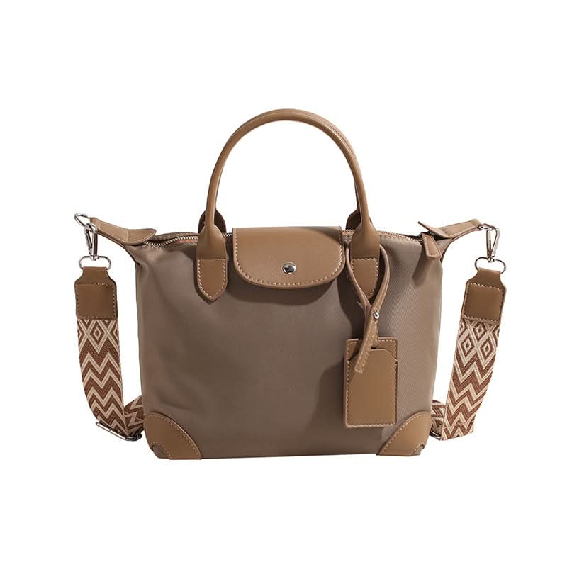 Women's Lightweight Nylon Handbag – Shoulder & Crossbody Bag