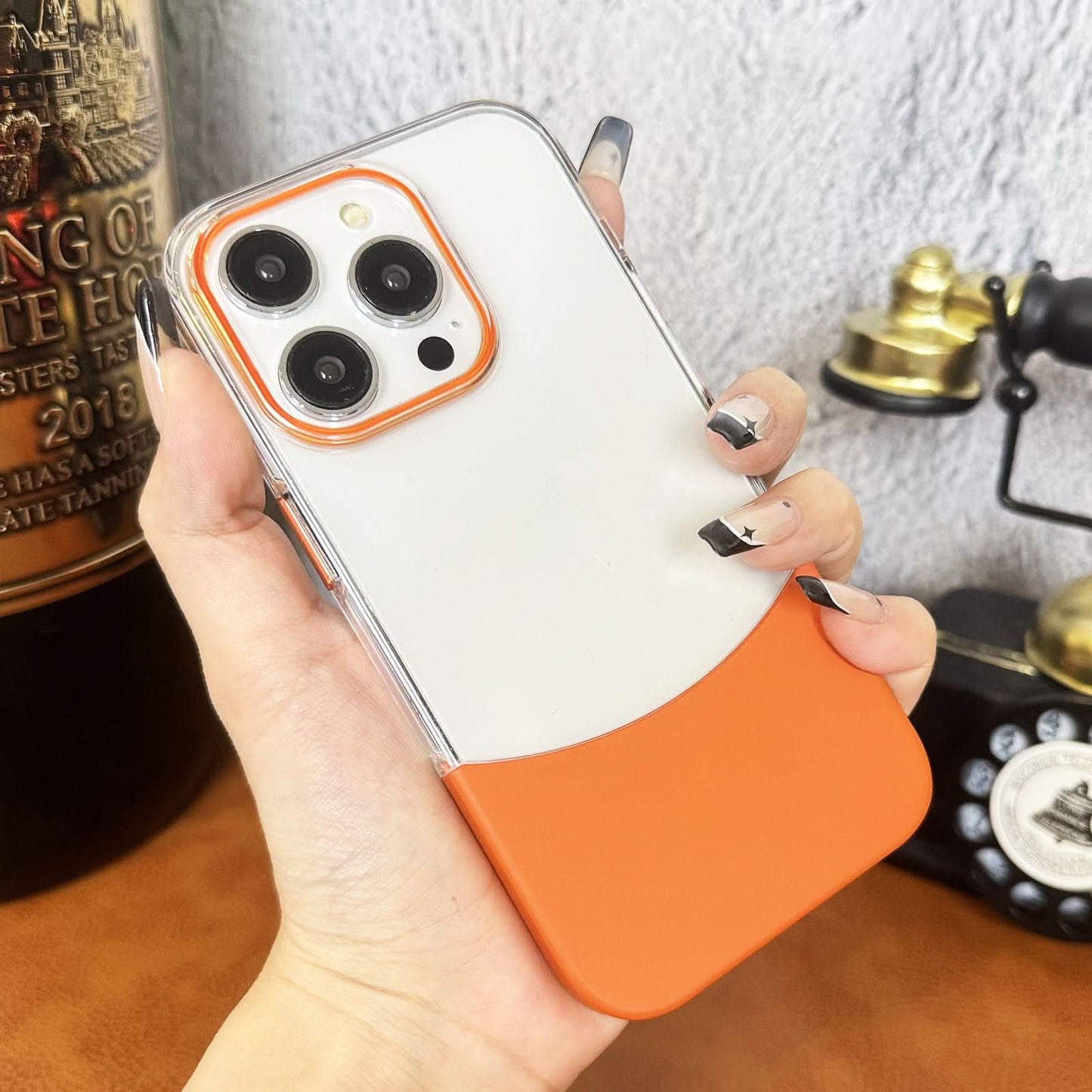 Transparent Shockproof PC iPhone Protective Case