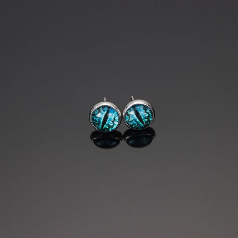 Men’s Devil’s Eye Earrings – Cyberpunk Jewelry