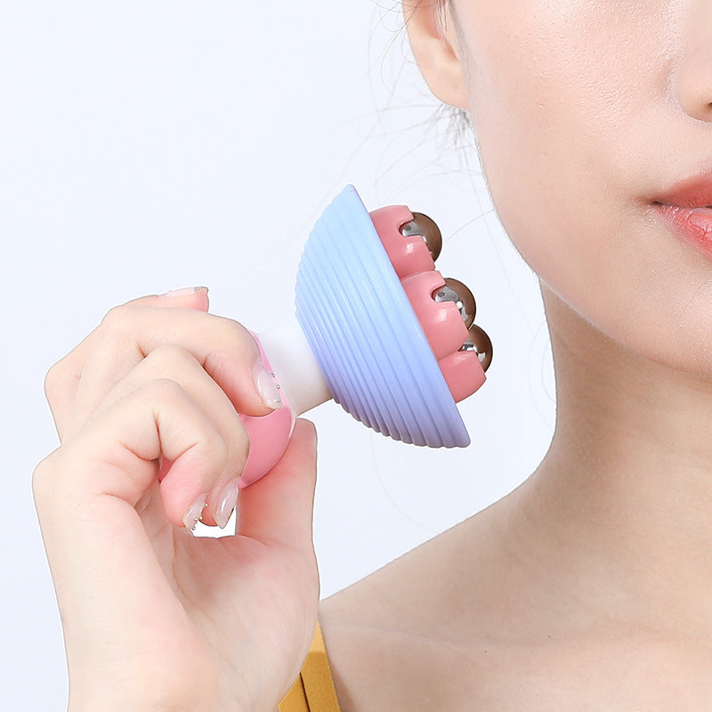 Three-Bead Roller Massager – Full Body Slimming Tool for Muscle Relief