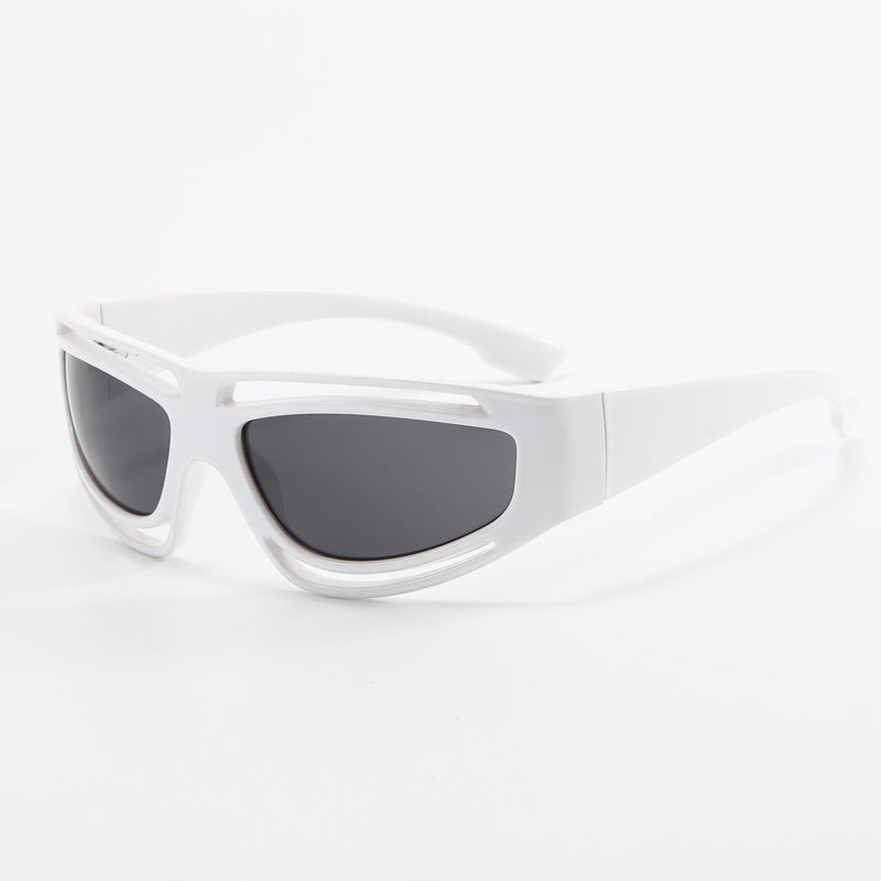 [Trinity 2.0] Futuristic Silver Sunglasses