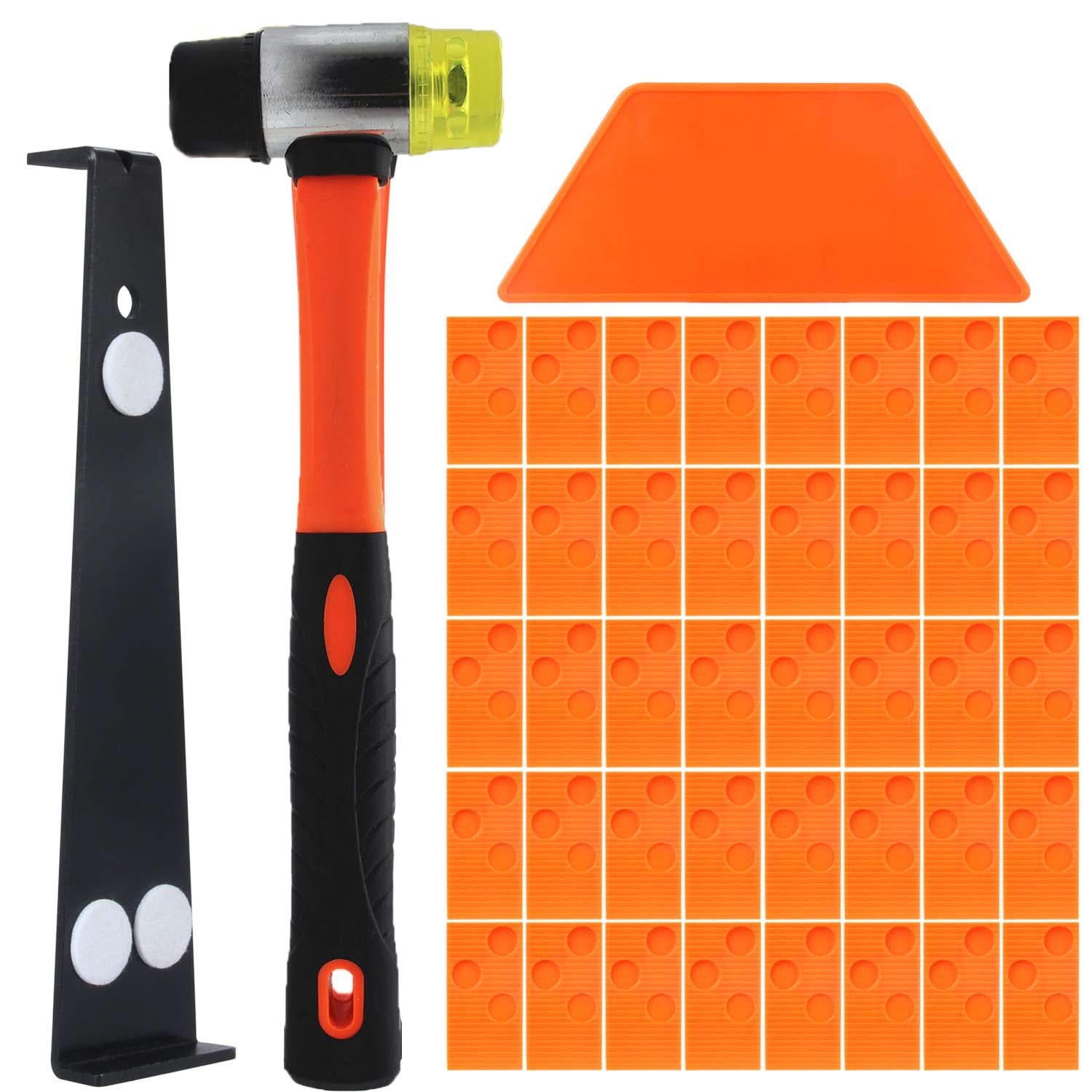 43-Piece Wood Floor Installation Tool Set