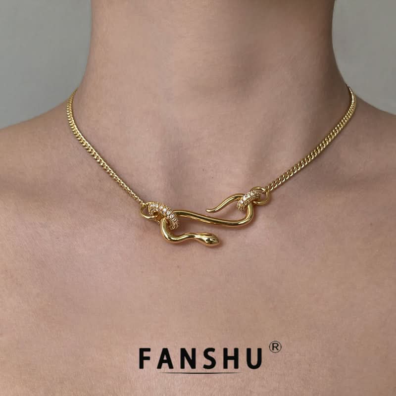Unisex Snake Chain Necklace