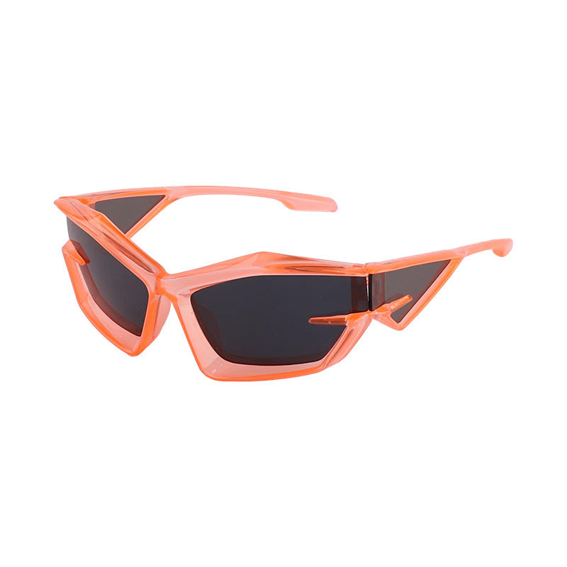 [Metro Spider] Tech Geometric Sunglasses