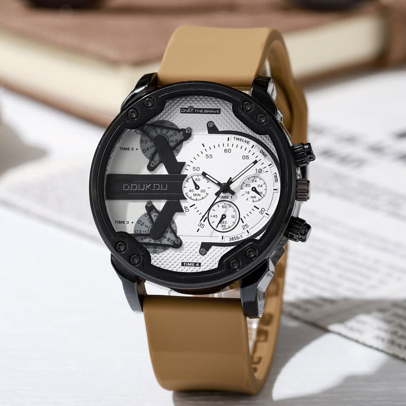 Men’s Multifunction Quartz Watch – Bold Waterproof Design