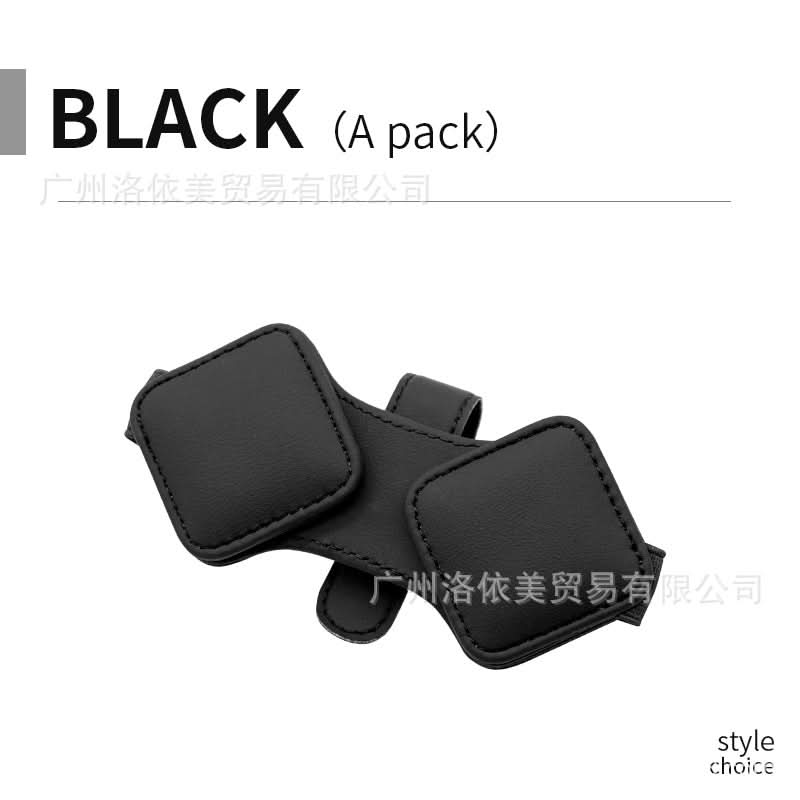 Dual-Purpose Car Sunshade Glasses & Ticket Holder