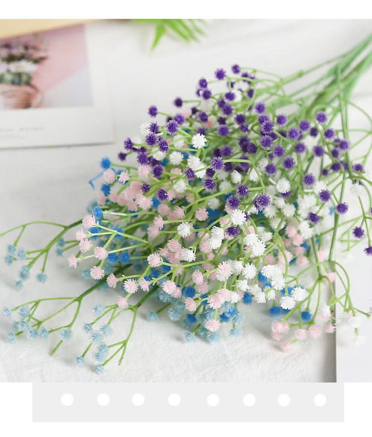 Baby's Breath Artificial Flower Bouquet (Set of 2 pcs.)