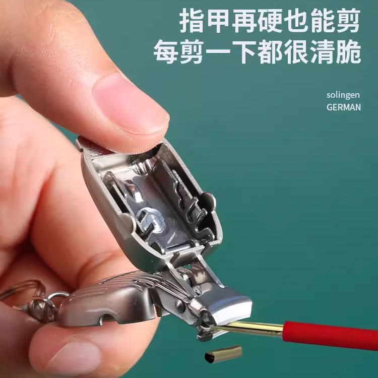 Mini Folding Nail Clipper Set – Stainless Steel Portable Manicure Tool