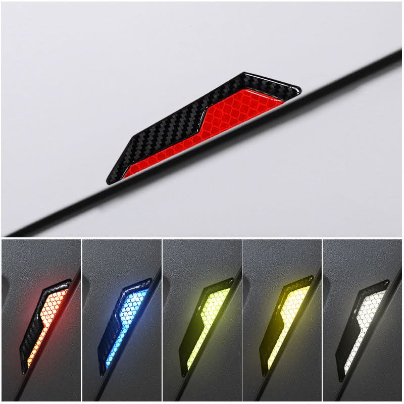 Car Door & Bumper Reflective Stickers – Night Safety Warning & Anti-Collision Protection
