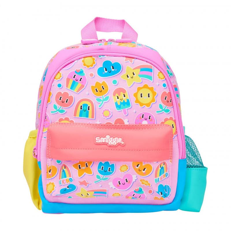 Smiggle-Inspired Toddler Backpack – School Bag for Kids (Ages 1-3)