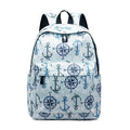 Nylon Backpack for School – Unisex Fashion Backpack with Clear Sweet Prints