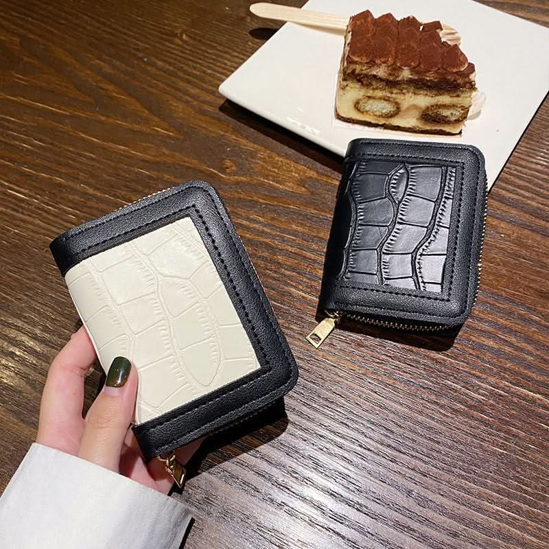 Large Capacity Crocodile Pattern Card Holder