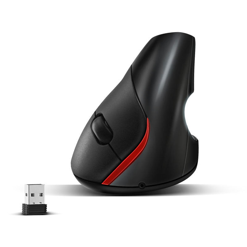 Wireless Vertical Ergonomic Mouse – 2.4G USB, 1600 DPI, Optical for Gaming & Office Use