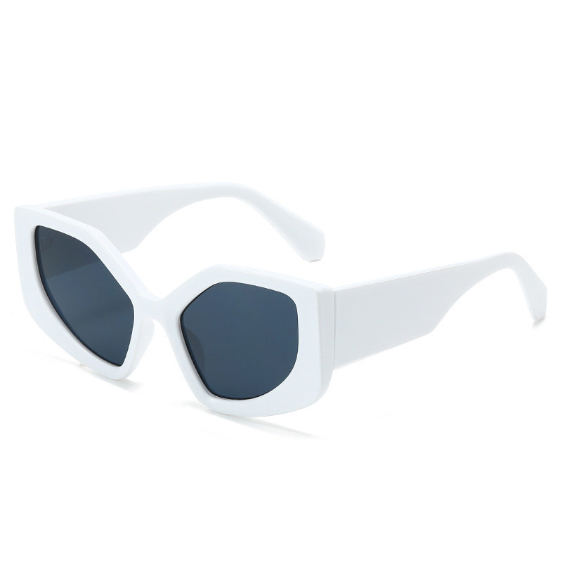 Rainbow Cat Eye Sunglasses for Women – UV400 Full Frame Fashion Shades