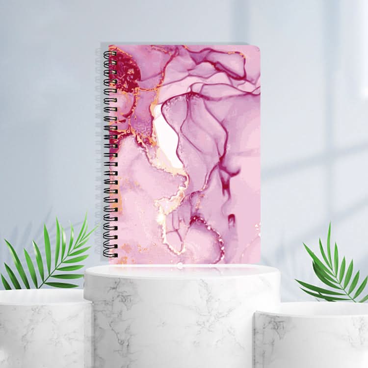 A5 Side Flip Spiral Notebook - Horizontal Line Notepad