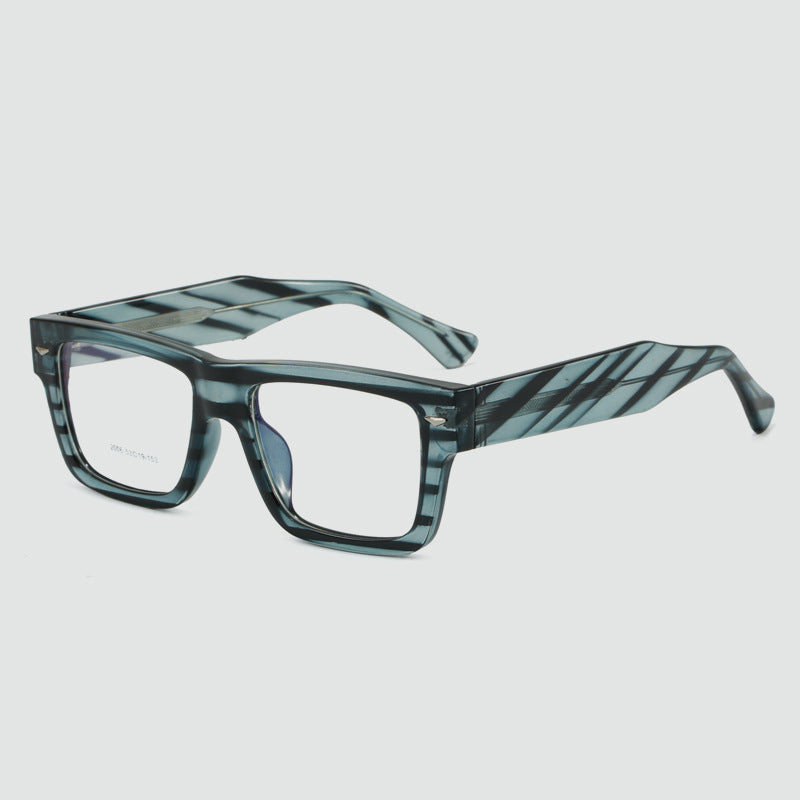 Ultra-Light Square Frame Sunglasses – Matte Black, Unisex Designer Style