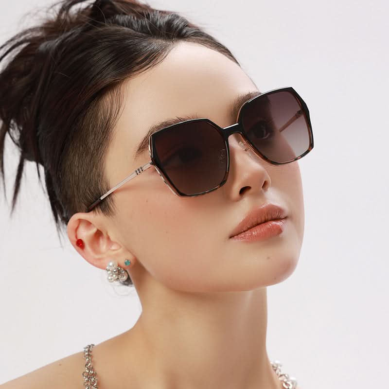 Trendy Square Polarized Sunglasses for Women – UV Protection