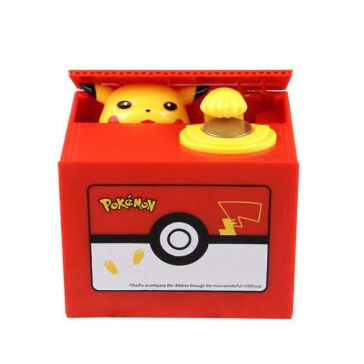 Cartoon Stealing Coin Cat Piggy Bank – Electric Money-Bank for Kids