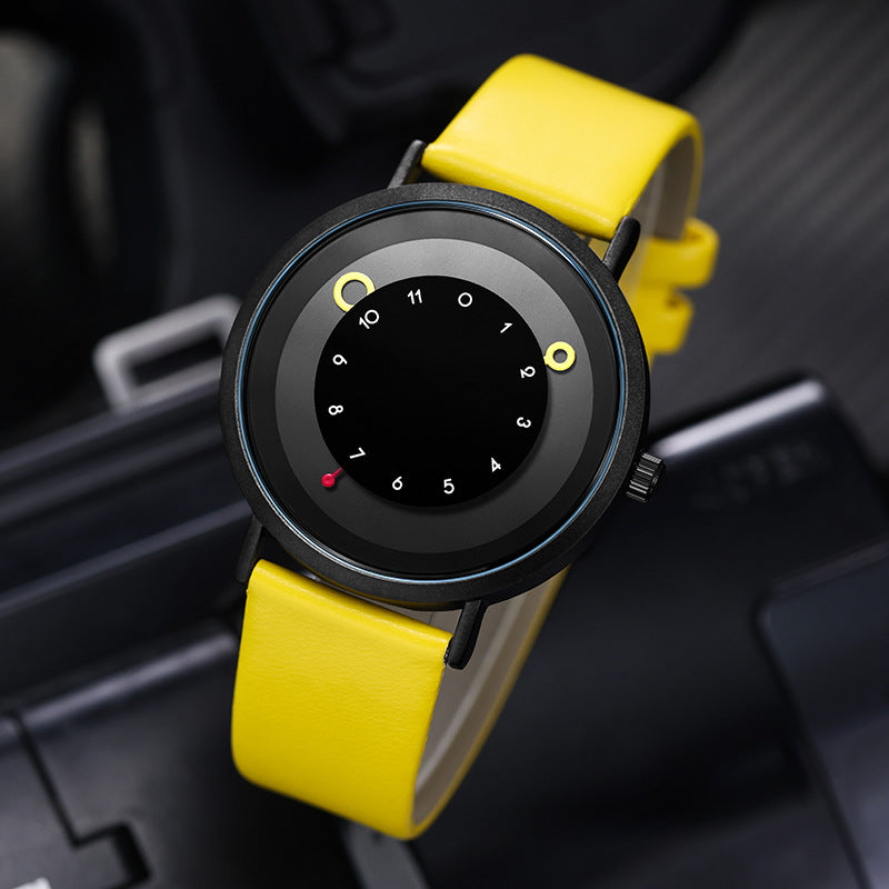 SK Women’s Quartz Watch – Simple PU Leather Strap, Waterproof Fashion Wristwatch