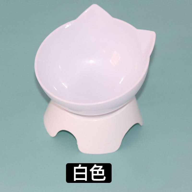 Cat Ear Double Bowl with Stand