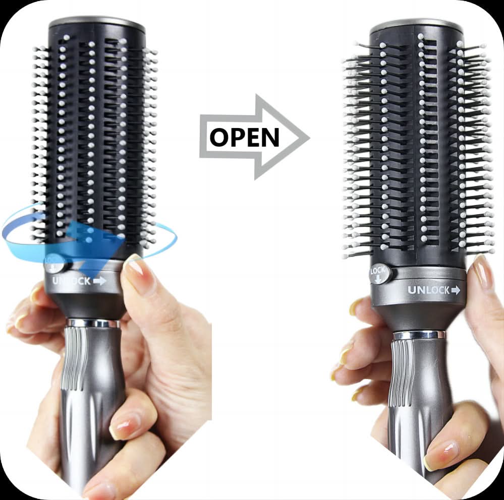 Multifunctional Curling & Straightening Hair Comb