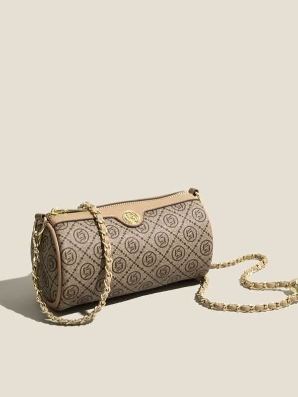 Women's PU Leather Clutch Bag – Chic Chain Shoulder Bag