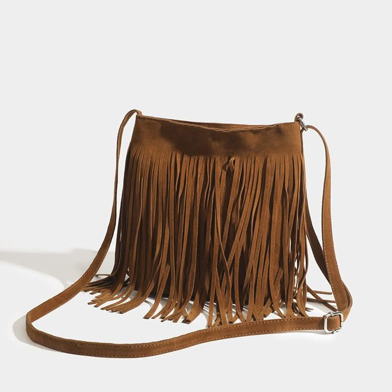 Trendy Tassel Shoulder Bag – Large-Capacity Korean Style Bag
