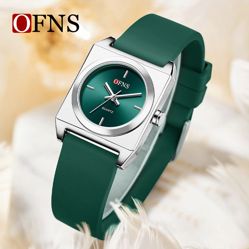 OFNS Women’s Square Quartz Watch – Waterproof Casual Square Dial Watch