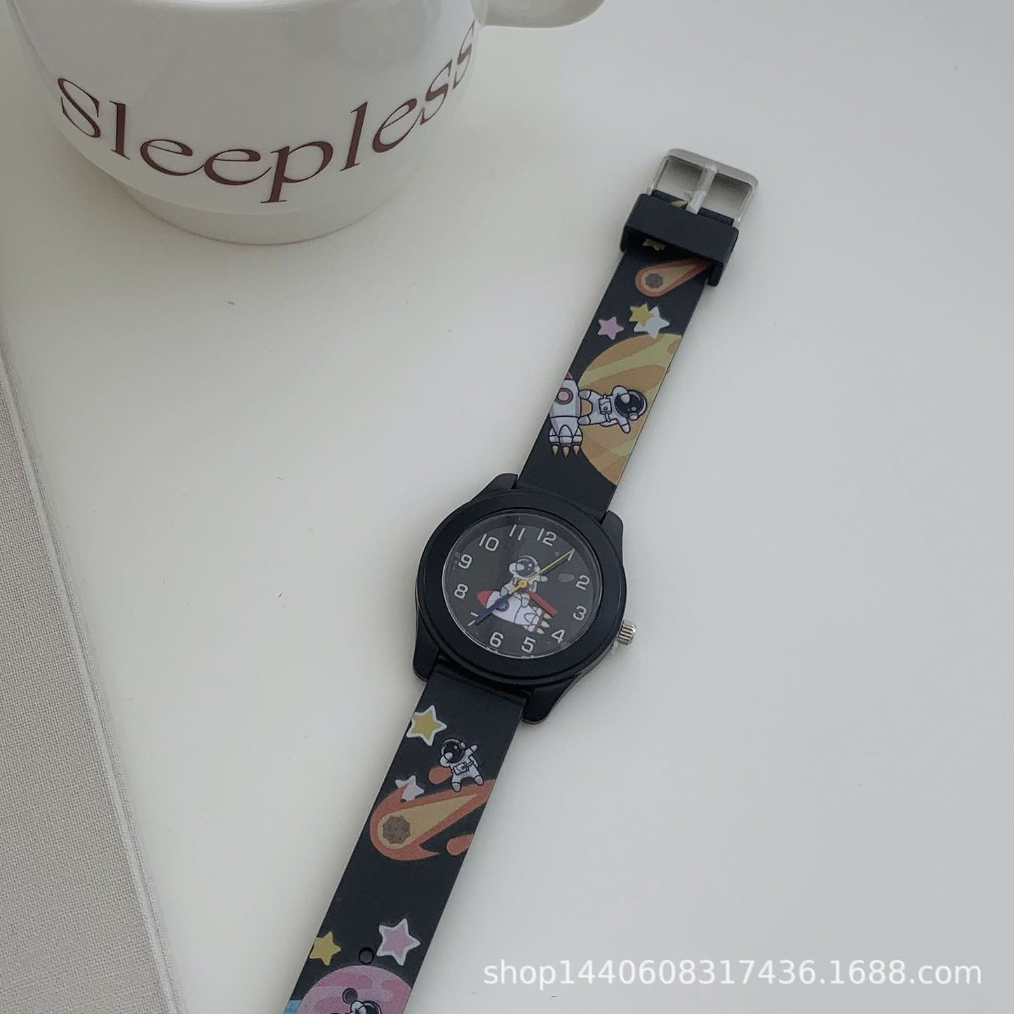 Cartoon Fashion Children's Quartz Watch – Cute Jelly Silicone, Fresh & Unisex