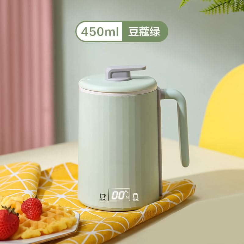 Mini Electric Heating Cup – Low Power, Auto Shut-Off (450ml)