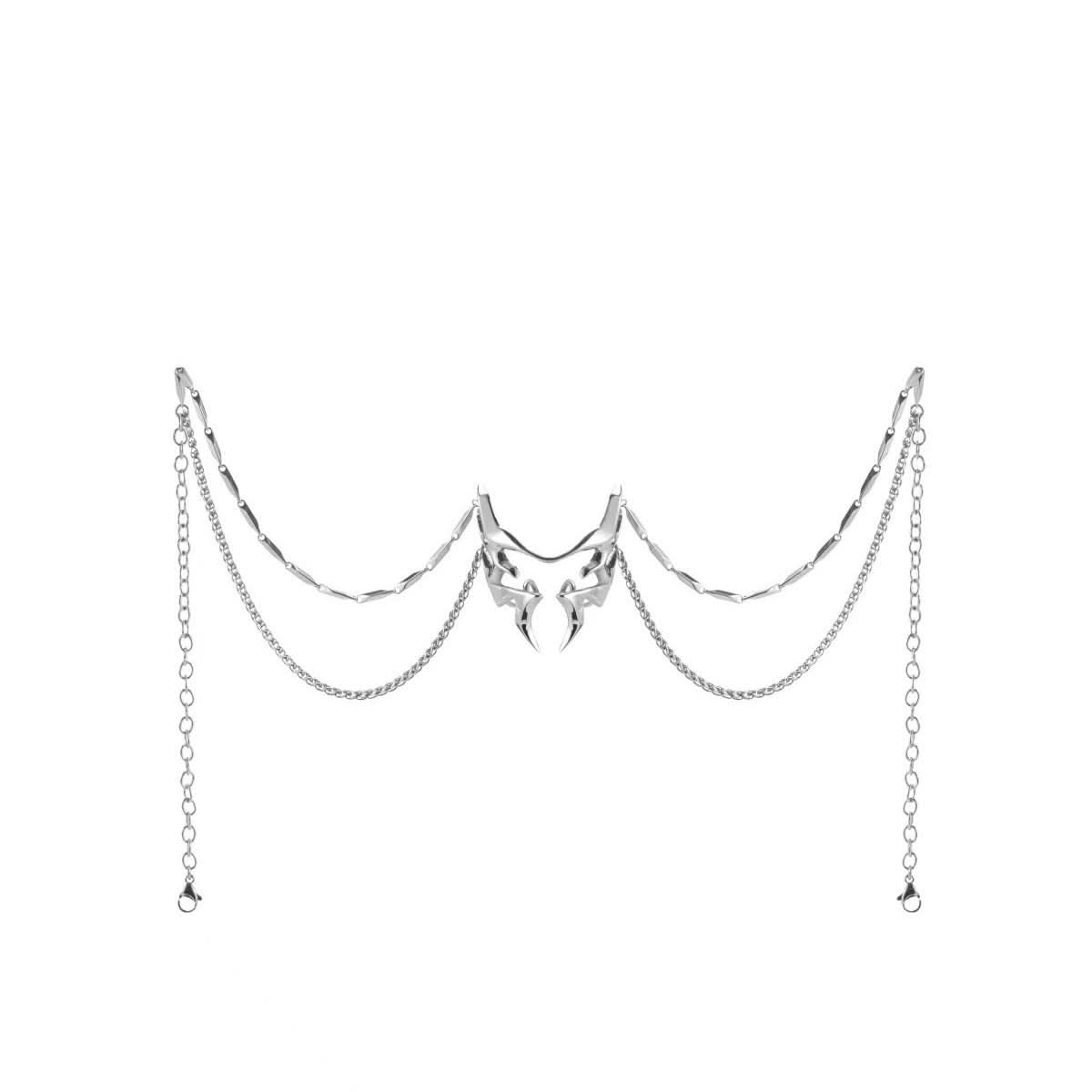 Silver Punk Nose Decoration, Unisex Accessory