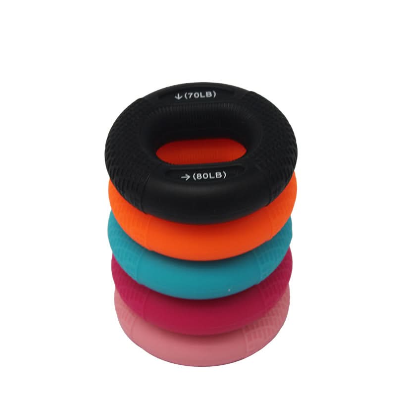 Silicone Hand Grip Strengthener Ring Trainer - Pack of 1