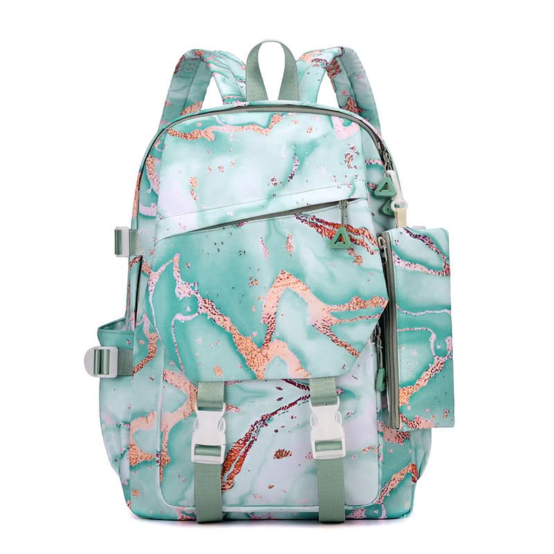 Unisex Nylon Waterproof School Backpack